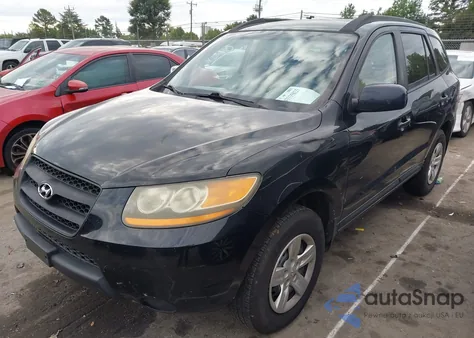 2009 Hyundai Santa Fe Gls from USA, damaged, VIN 5NMSG13D29H322340
